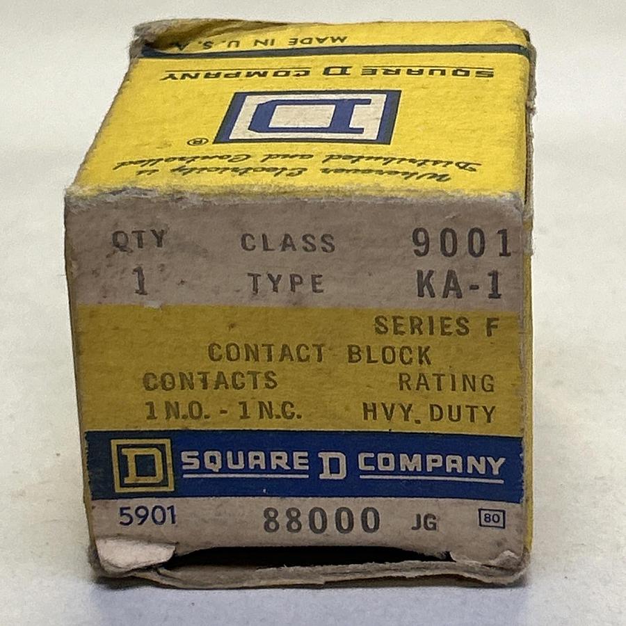 SQUARE D,9001KA-1,CONTACT BLOCK NOS