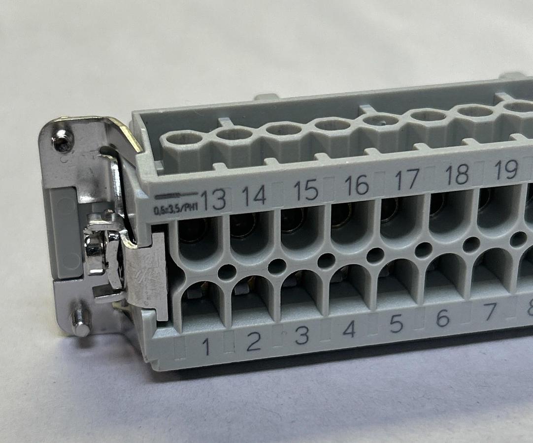 HARTING,09330242701,HEAVY DUTY CONNECTOR INSERT NOS