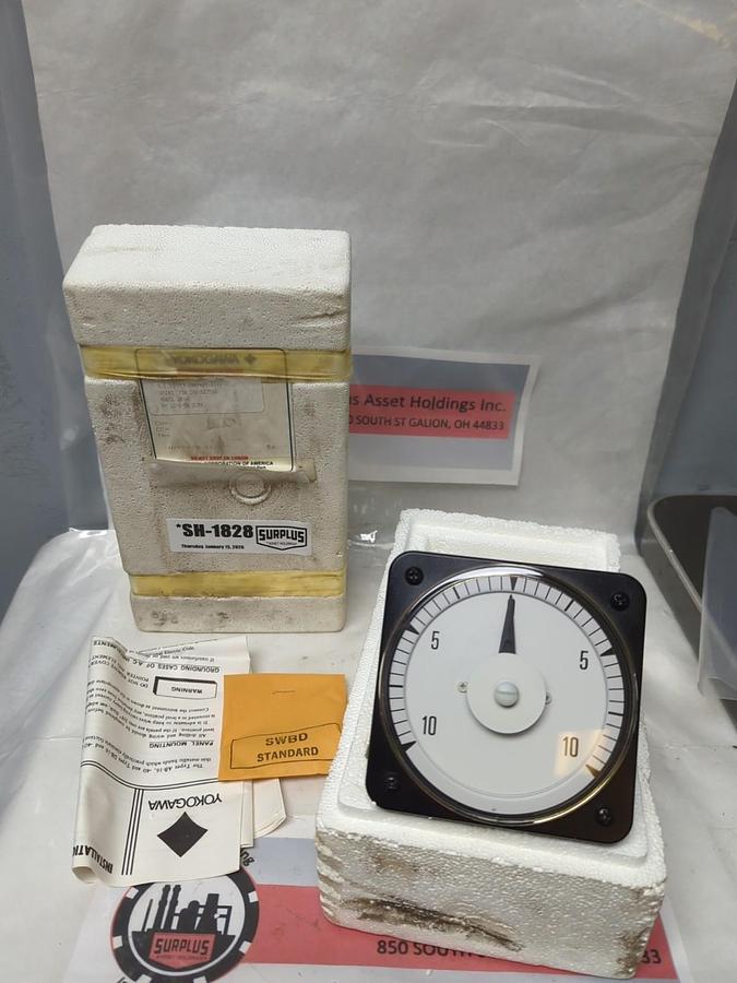 YOKOGAWA,DB-40,AMMETER 10-0-10 NOS
