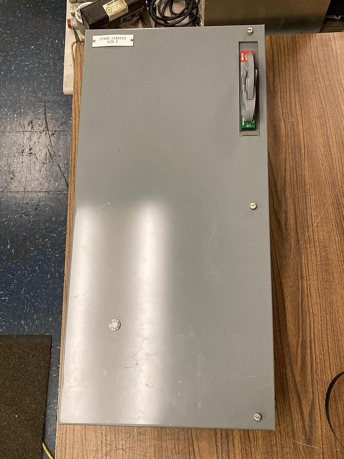 Used Allen-Bradley,2100 2112B,Size 3 Fused MCC 32 Inch Starter Feeder Bucket