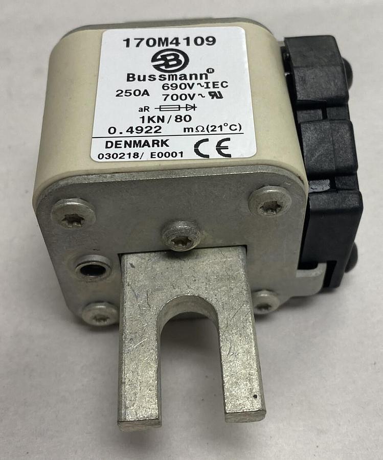 BUSSMANN,170M4109,SERIES HIGH SPEED SQUARE BODY FUSES NOS