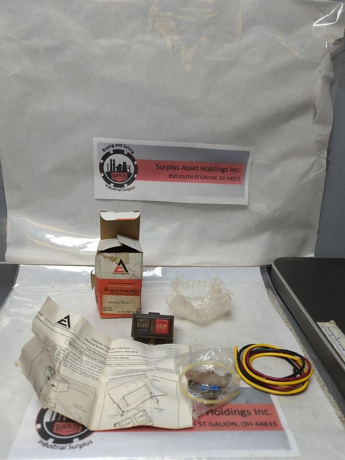 ALLIS-CHALMERS,25-107-199-801,START-STOP PUSH BUTTON KIT NOS
