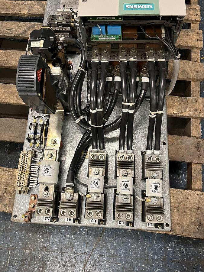 Used SIEMENS SIMOREG,6RA7083-2FV62-0,DC MASTER CONVERTOR DRIVE 510AMPS 6RA7087-6FV62-