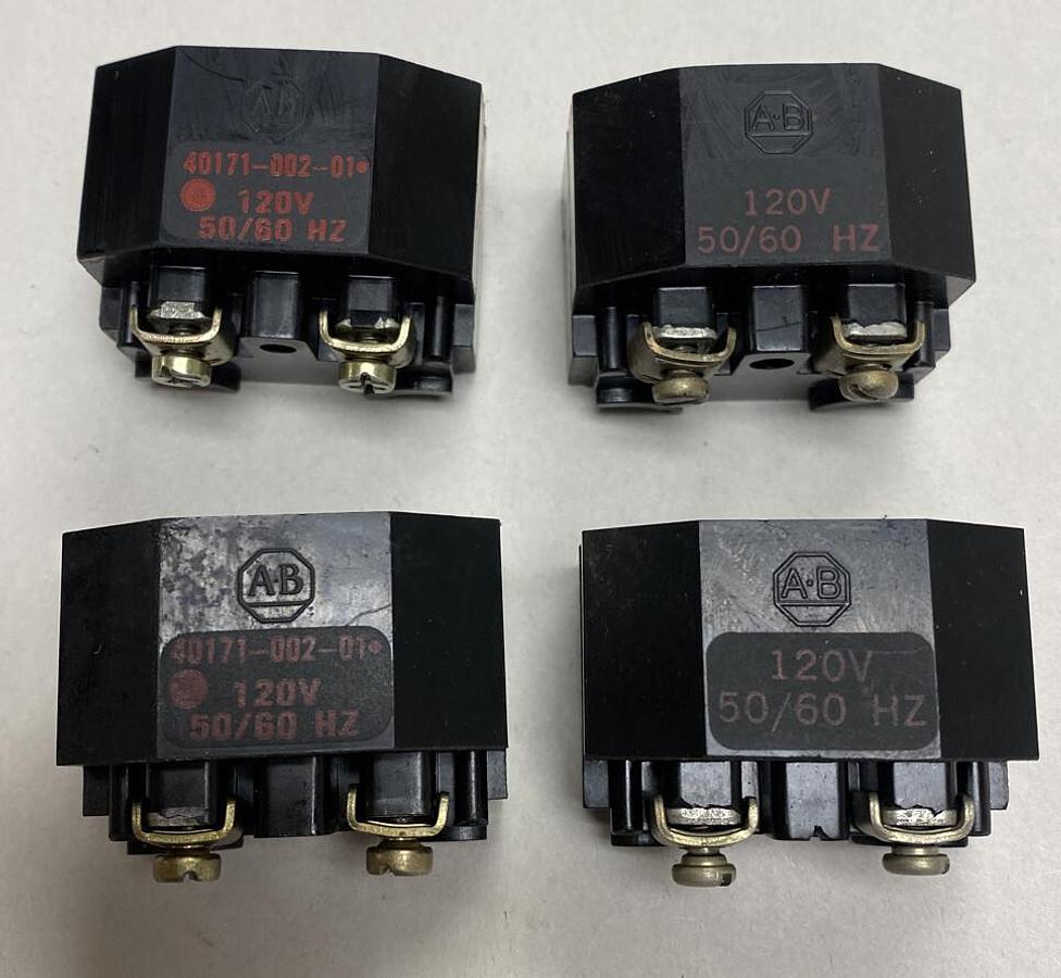 Used Allen-Bradley,40171-002-01,Pilot Light Coil Lot Of 4