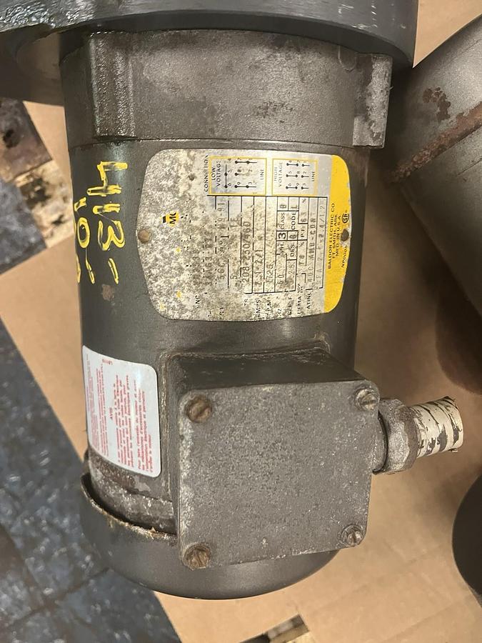 Used Burhans SHARPE,G-050,MIXER 1/2HP 3PH