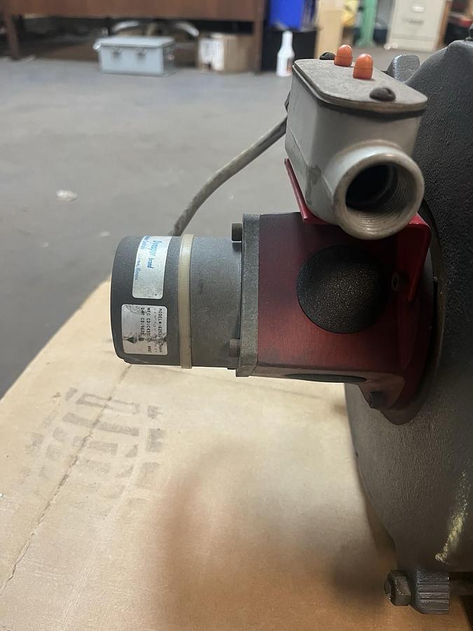 Used LINCOLN,AN4S7.5TC61Q15D,C-TAC INVERTER MOTOR 7.5HP 1750RPM 3PH 215TC