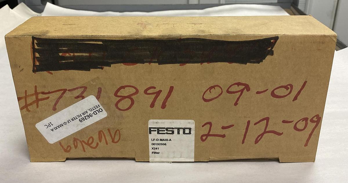 FESTO ELECTRIC,LF-D-MAXI-A,FILTER NOS