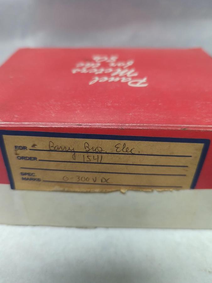 MODUTEC,0-300 V DC,METER 0-300 V DC NOS