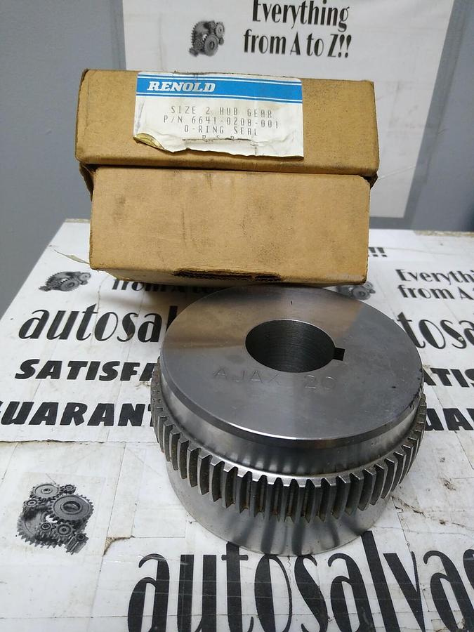 Renold,AJAX-208 6641-0208-001,SIZE 2 HUB GEAR NOS