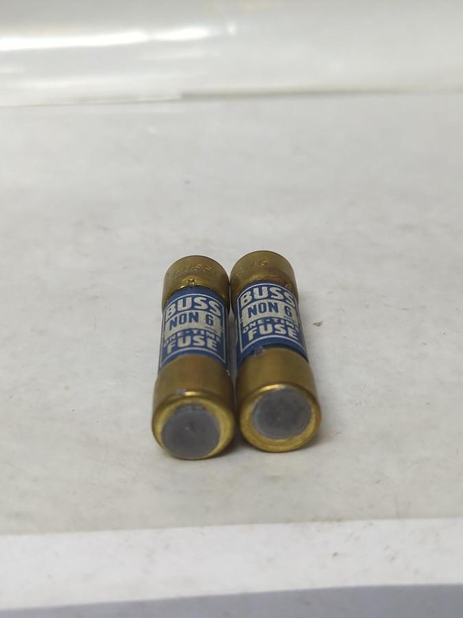 Used COOPER BUSSMANN,NON6,ONE-TIME 6 AMP FUSE PRE-OWNED