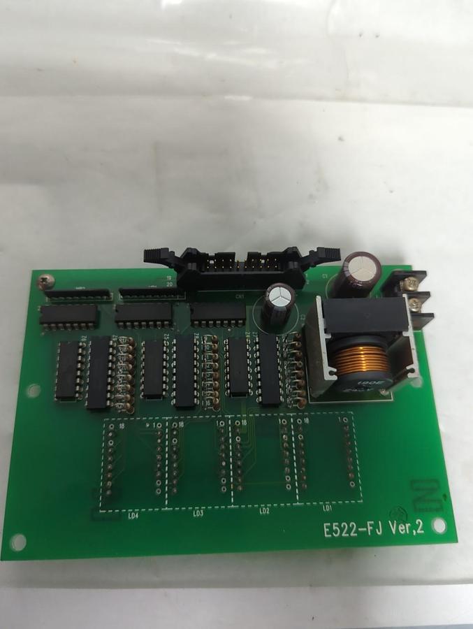 Used UNBRANDED,E522-FJ,VER 2 TIMER DIPLAY BOARD PRE-OWNED