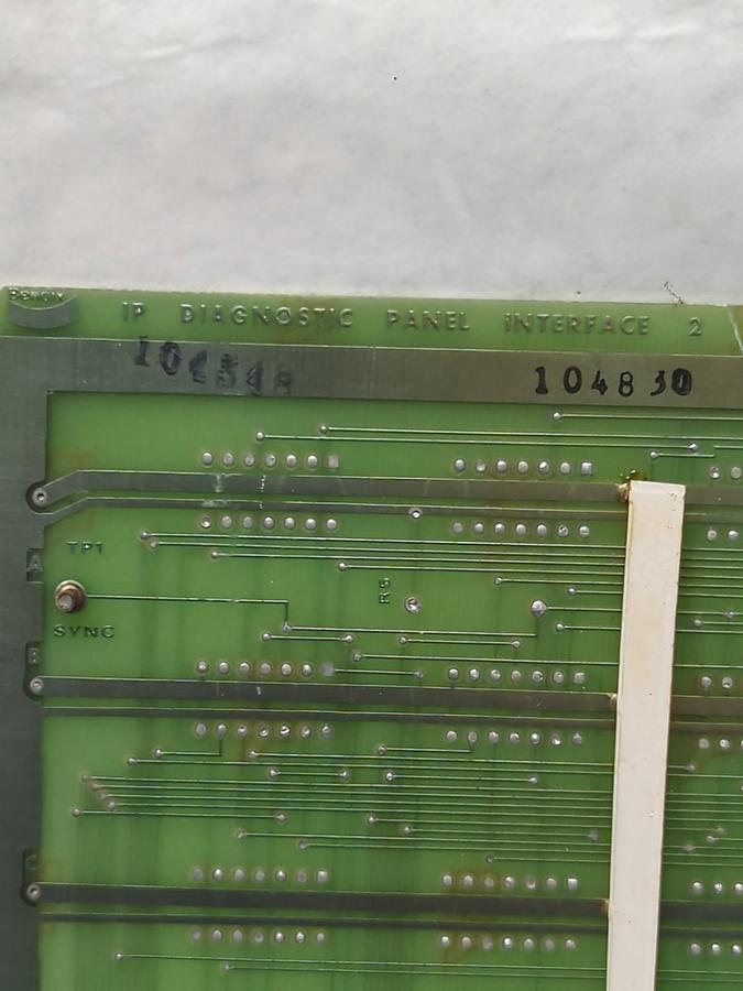 Used BENDIX,104830,1P DIAGNOSTIC PANEL INTERFACE 2 CIRCUIT BOARD PRE-OWNED