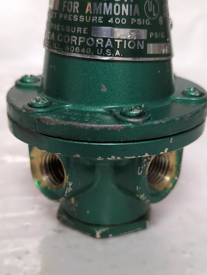 Used REGO,AA1582EW,REGULATOR 400PSIG PRE-OWNED