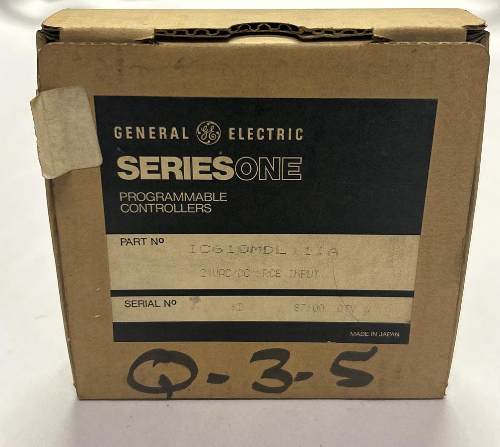 Used GE FANUC,IC610MDL111A,INPUT MODULE NEW