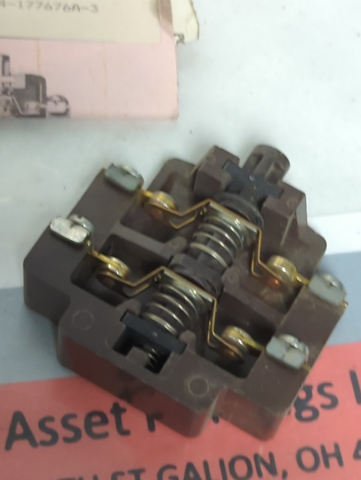 CLARK/SYLVANIA,KKD-3,CONTACT BLOCK NOS
