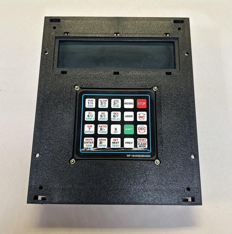 Used GE,NP104X905BA603,OPERATOR CONTROL KEYPAD