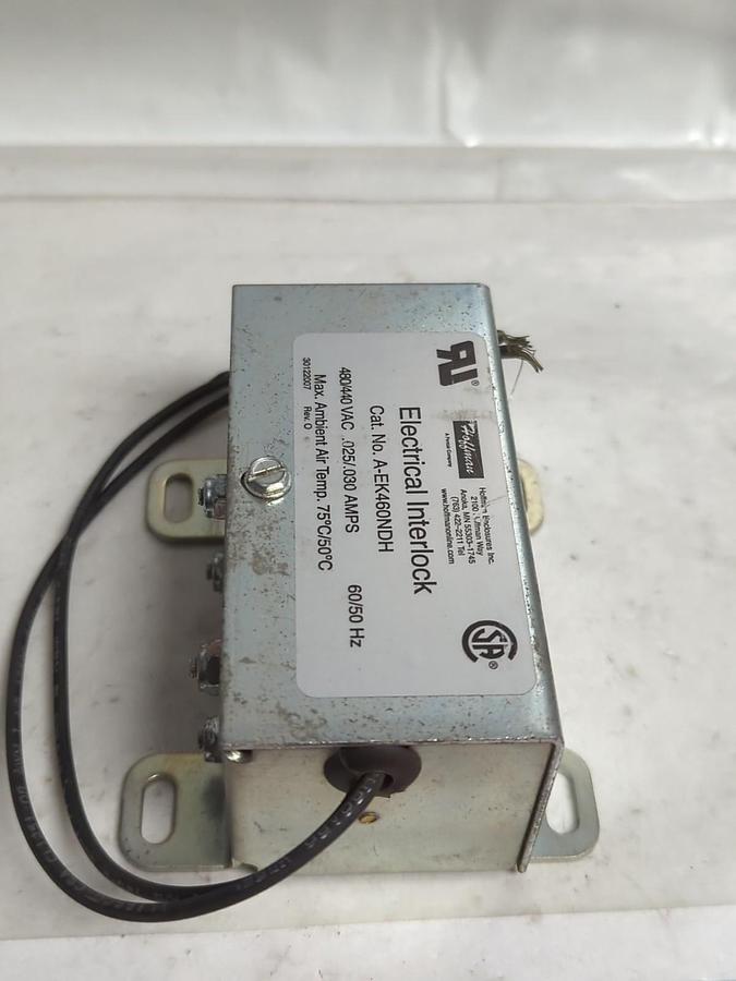 Used HOFFMANN,A-EK460NDH,ELECTRICAL INTERLOCK 480/440VAC .025/.030AMPS PRE-OWNED