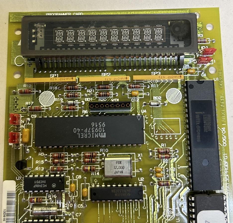 GENERAL ELECTRIC,531X135PRGAAM3,PROGRAMMER BOARD NOS