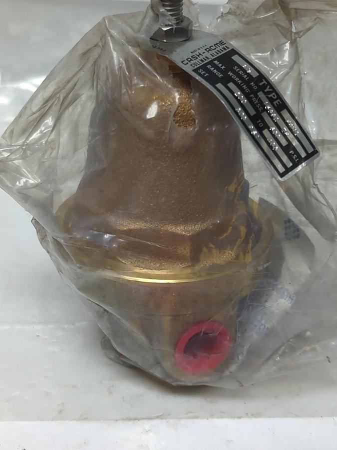 CASH-ACME,FRM2,PRESSURE REGULATOR 3/8 INCH NOS