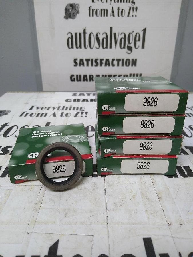 Chicago Rawhide,826,Oil Seal Lot of 5 NOS