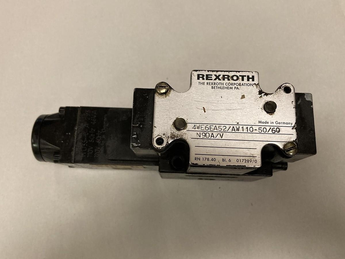 Used Bosch,4WE6EA52/AW110-50/60N9DA/V,Directional Control Valve