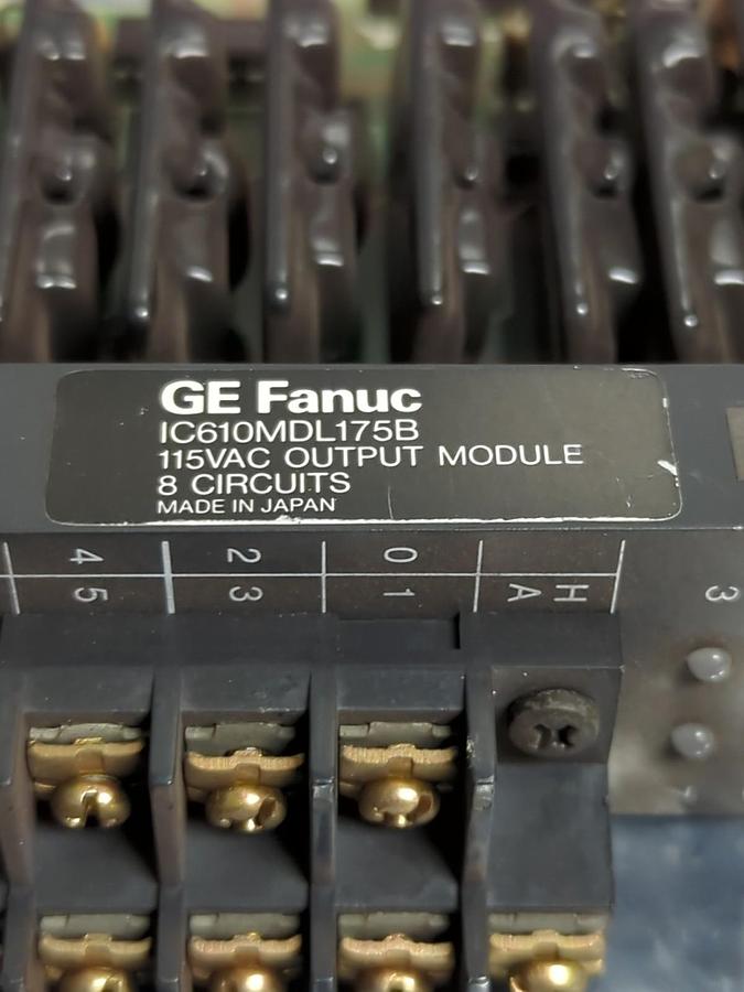 Used GE,IC610MDL175B,OUTPUT MODULE 115 VAC PRE-OWNED