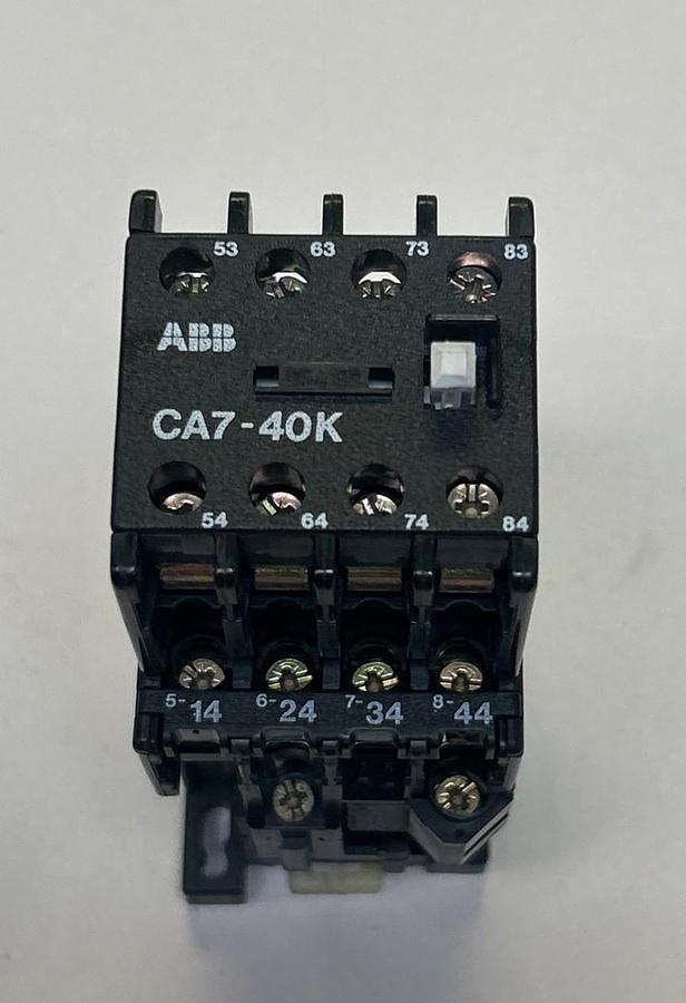 Used ABB,CA7-40K,CONTACTOR 110/120V COIL