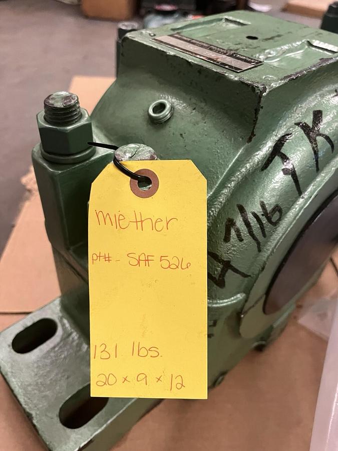 MIETHER,SAF-526,PILLOW BLOCK HOUSING 4-7/16"