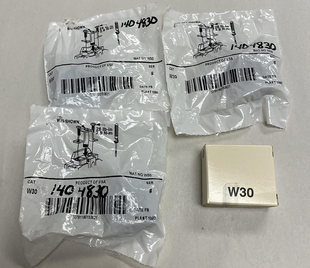 Allen-Bradley,W30,Heater Lot Of 4 New