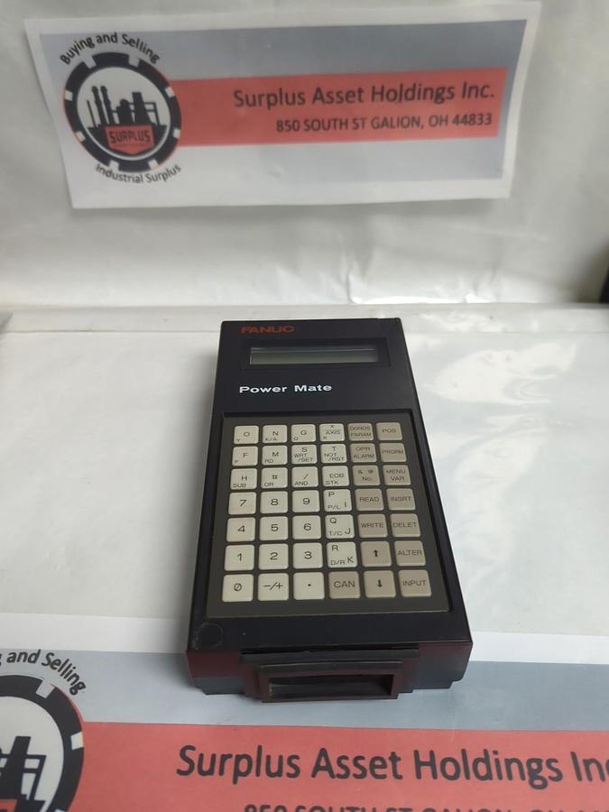 Used FANUC,A02B-0118-C131#R,POWER MATE PENDANT DPL/MDL LONG PRE-OWNED
