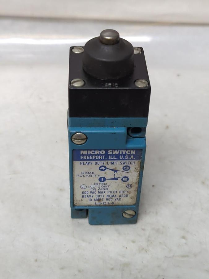 Used MICRO SWITCH,LSC1A,HEAVY DUTY LIMIT SWITCH TOO VAC PRE-OWNED