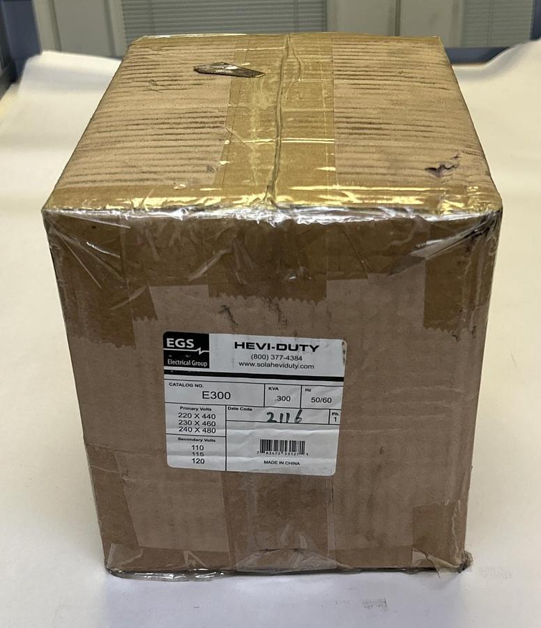 Used EMERSON SOLA,E300,CONTROL TRANSFORMER .300KVA NEW