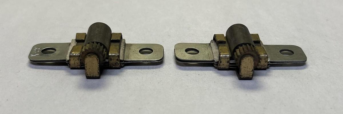 Used SQUARE D,B12.8,THERMAL OVERLOAD HEATER ELEMENT LOT OF 2