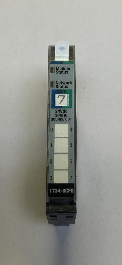 Used ALLEN BRADLEY,1734-8CFG,I/O MODULE