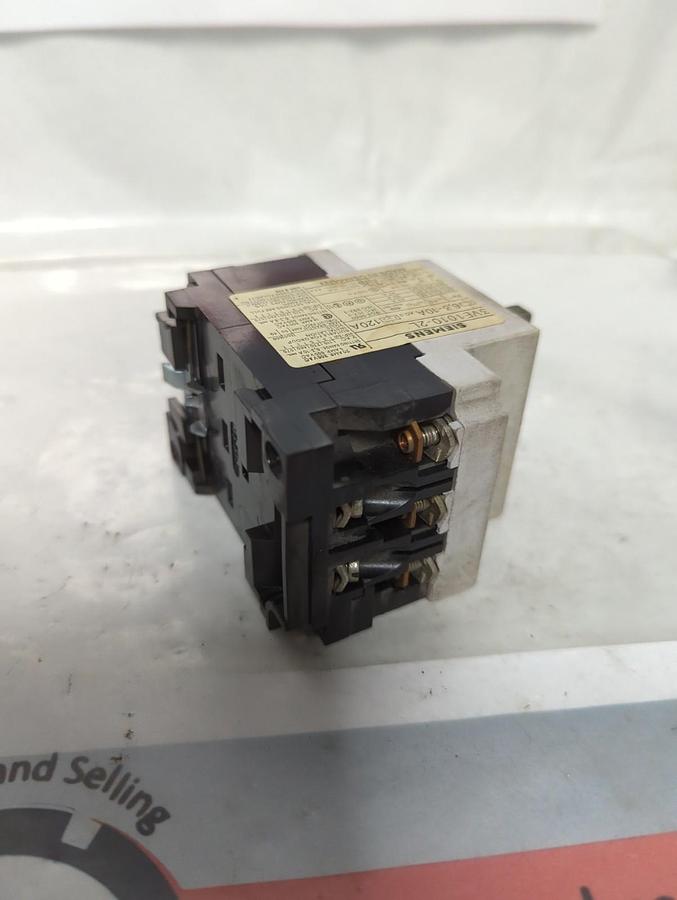 Used SIEMENS,3VE1010-2L,MOTOR STARTER PRE-OWNED