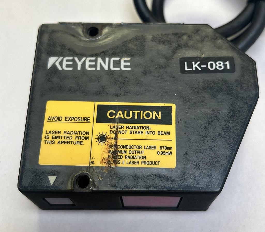 Used KEYENCE,LK-081,LASER SENSOR