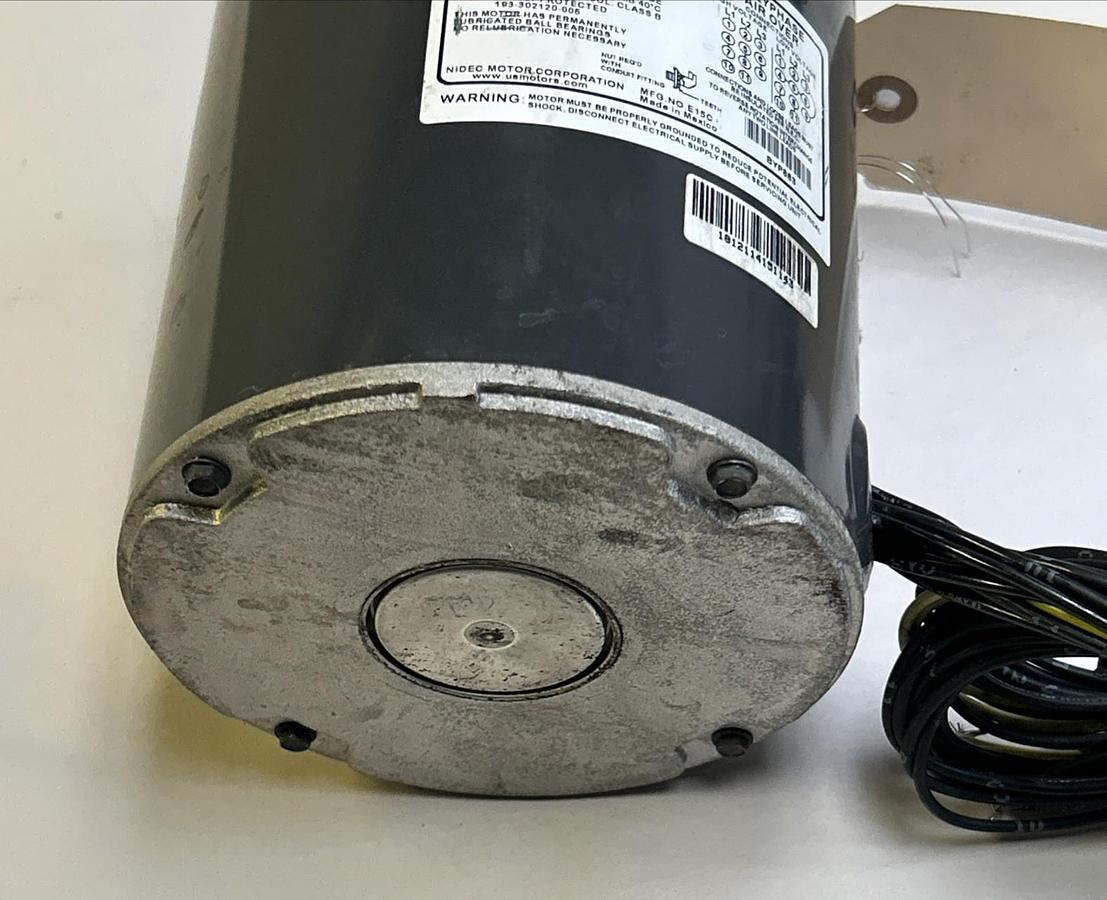 Used US MOTORS,P55YYBYP-883,MOTOR 1/3HP 1725RPM 230/460V 3PH