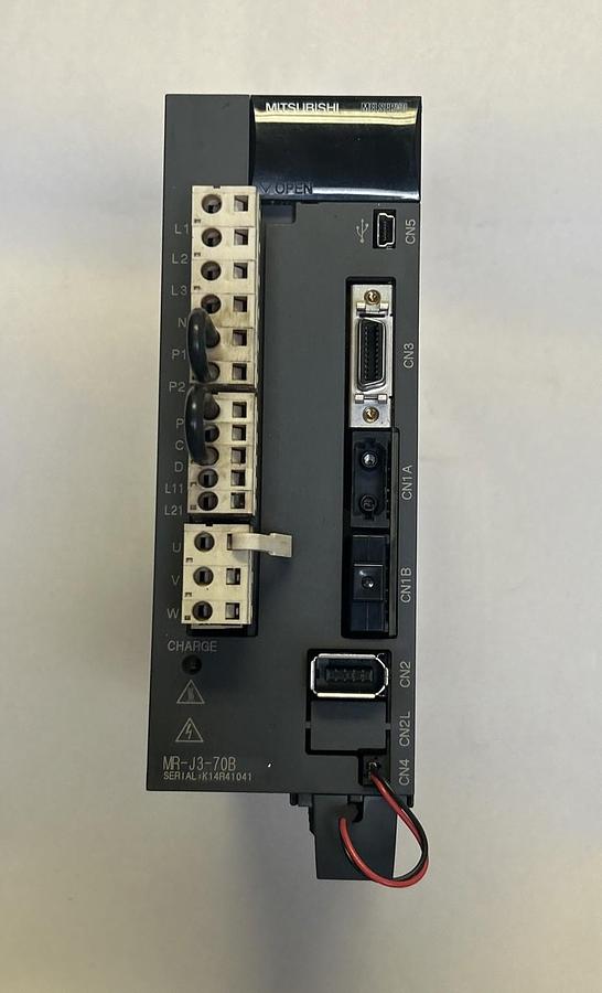Used MITSUBISHI,MR-J3-70B,AC SERVO DRIVE