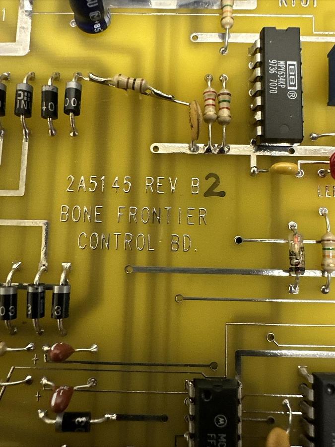 Used Bone Frontier,2A5145 Rev B,Control Board