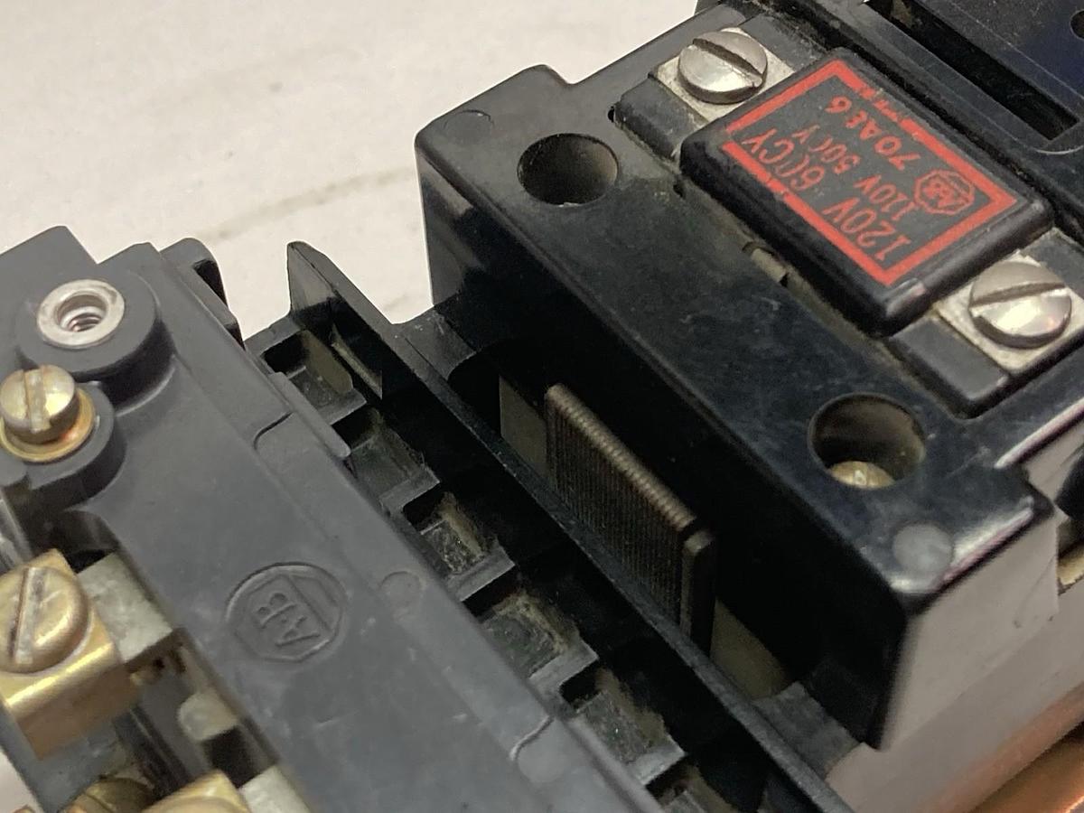 Used Allen-Bradley,702AOD93,Magnetic Contactor 110/120V 50/60Cy