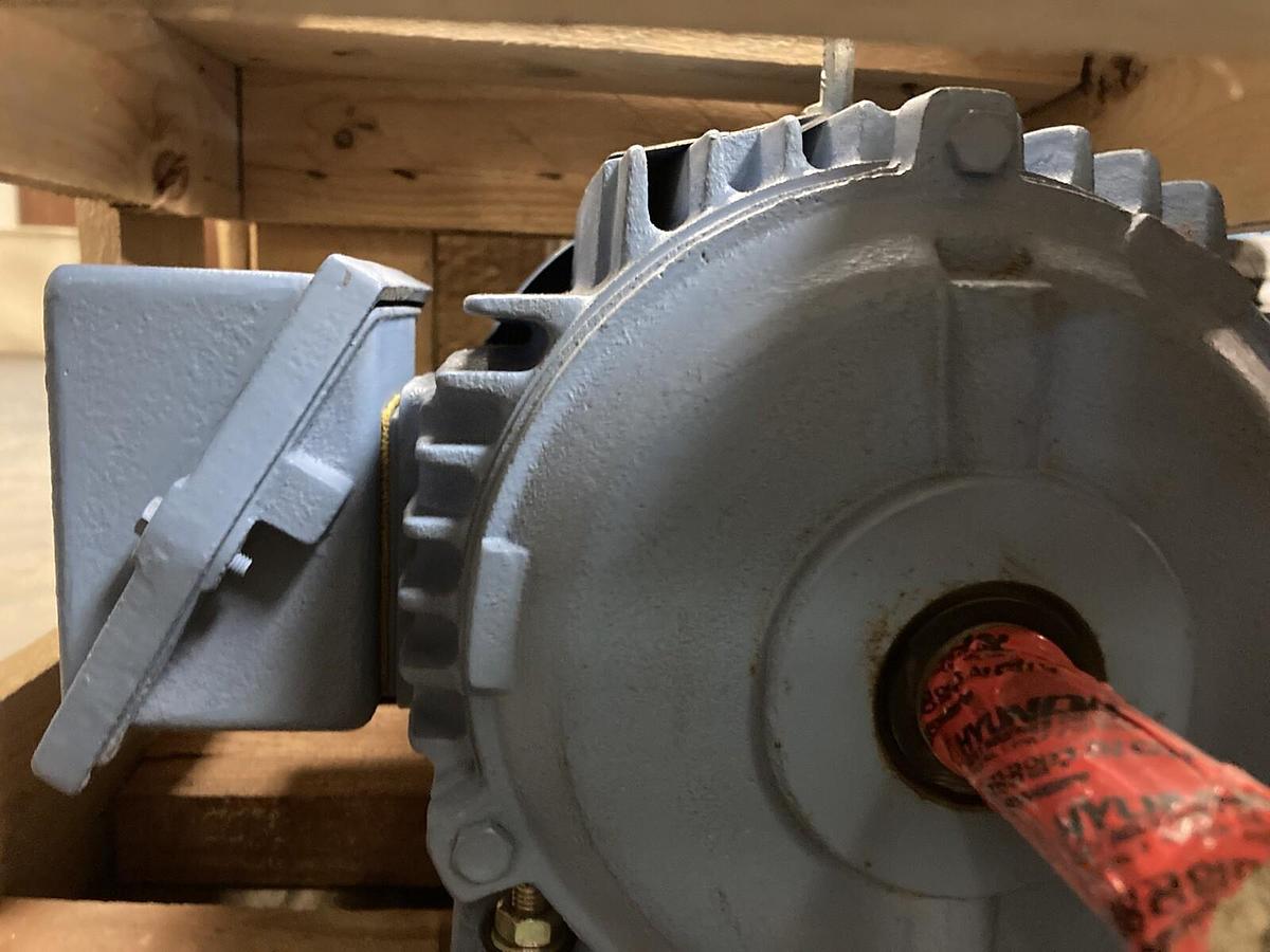 Used Crown Triton,PLP145SR235,2HP 3 Phase Motor 1735 RPM 230/460V  145T Frame