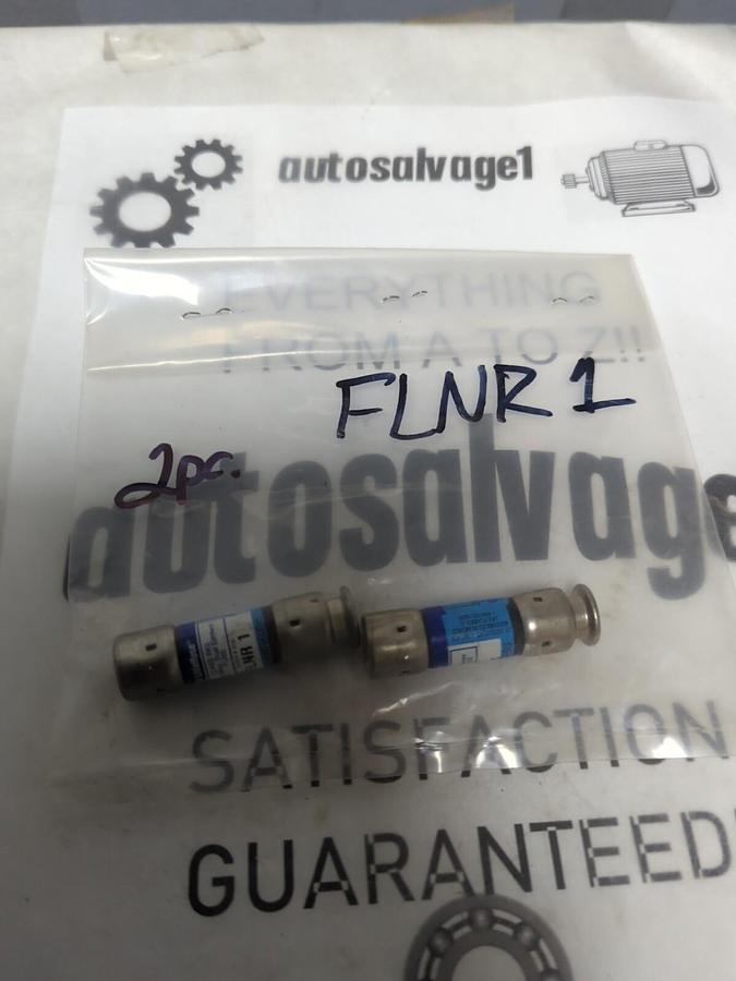 LITTELFUSE,FLNR-1,CLASS RK5 FUSE 1 AMP LOT OF 2 NOS
