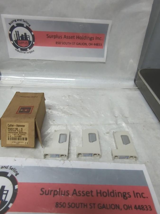 CUTLER HAMMER,H2011B-3,FREEDOM SERIES HEATER PACK BOX OF 3 NOS
