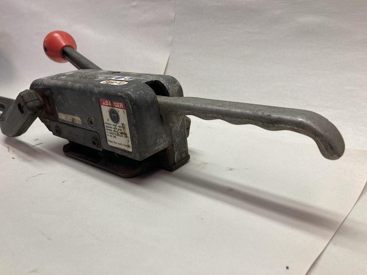 Used Signode,SLC-12,Steel Sealless Manual Strapping Combo Tool 3/4" Inch