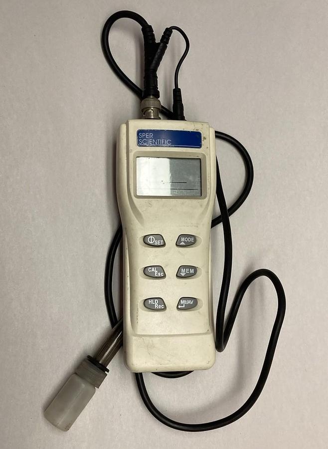 Used Sper Scientific,850055,Advanced pH Meter
