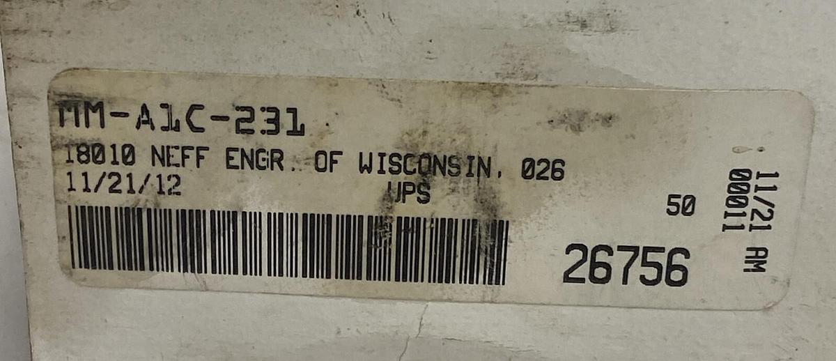 MAC,MM-A1C-231,PNEUMATIC VALVE BODY NOS