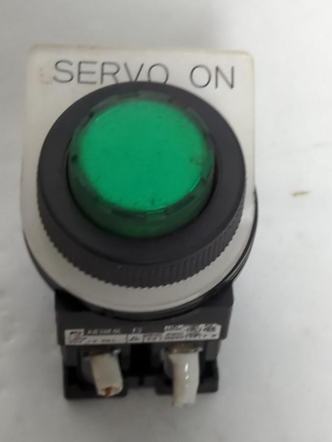 Used FUJI ELECTRIC,AR30E0L,GREEN ILLUMINATED PUSH BUTTON PRE-OWNED