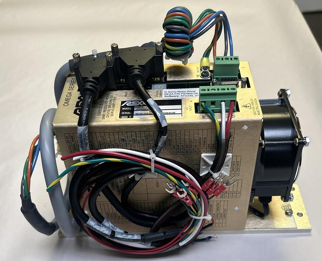 REXA OMEGA,SMB9215-1E-1-6669,SERVO AMPLIFIER NOS