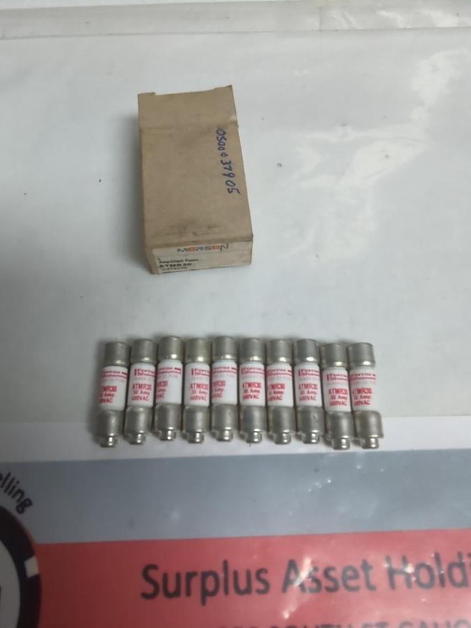 MERSEN,ATMR-30,AMP-TRAP 30 AMP FUSES BOX OF 10 NOS