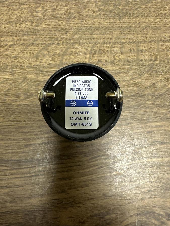 Ohmite,OMT651S,Piezo Audio Indicator